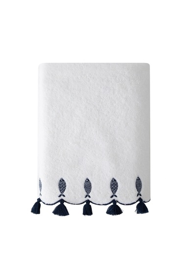 Mudo Home Marın Pısces Püsküllü Yüz Havlusu 50x80 8937388