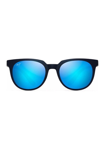 Mau Jim Mj 0454s 002 50 Aynalı Unisex Oval Füme Desenli Kemik Güneş Gözlüğü Füme