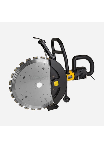 Rtrmax Rtm145hp Beton Asfalt Kesme Makinesi Kömürsüz Motor 5000w 400mm Testere Hpower