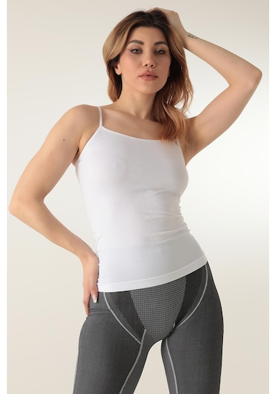 Miorre Seamless Dikişsiz İnce Askılı Kadın Atlet 001