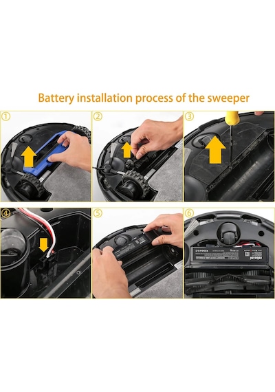 Xiaomi Mi Vacuum Mop Pro STYTJ02YM Uyumlu 3200mAh Robot Süpürge Bataryası