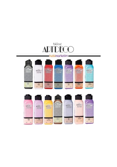 Artdeco Akrilik Boya 140 Ml Seçmeli 3043 Domates Kırmızı