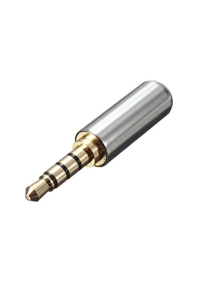 4 Pin Stereo Konnektör - Lehim Tipi - Vidalı Birleşme Gri (551664237)
