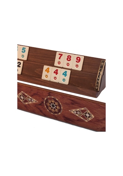 Kardelen 2 - Ahşap Mozaikli Okey Takımı