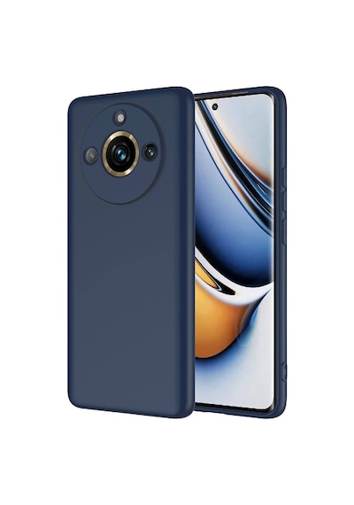 Realme 11 Pro Plus Kılıf Yumuşak Silikon Kamera Korumalı Lansman Pazarplus Lila