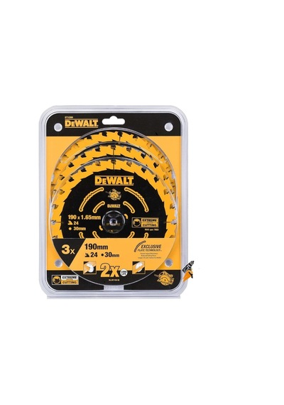 Dewalt DT10399 3 Parça Daire Testere Bıçağı 190 MM