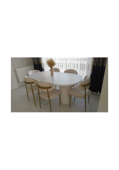 Mutfak Sandalyesi 6 Adet Cafe Restorant Sandalyesi Ofis Sandalyesi Teddy Sandalyesi Masa Takımı Krem Mutfak Sandalyesi 6 Adet Cafe Restorant Sandalyesi Ofis Sandalyesi Teddy Sandalyesi Masa Takımı Krem