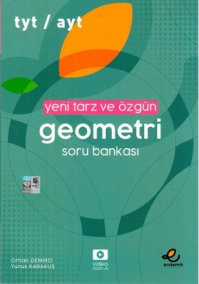 Endemik Yayınları Tyt- Ayt Yeni Tarz ve Özgün Geometri Soru Banka