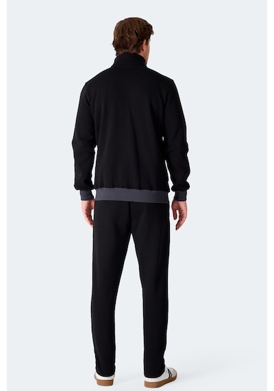 Slazenger Flıcker Erkek Siyah Eşofman Takımı Siyah