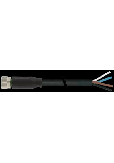 Murr 7000-08061-6110500 Sensör Kablosu M8 4-pın 0-der 5-mt Pvc Female