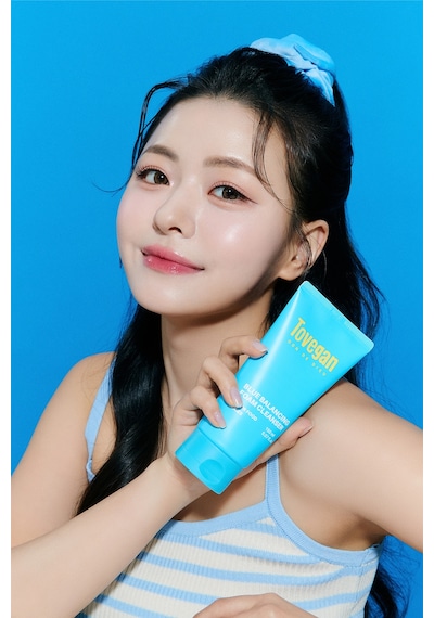 Tovegan Colorfood Series Blue Balancing Foam Cleanser 150ml