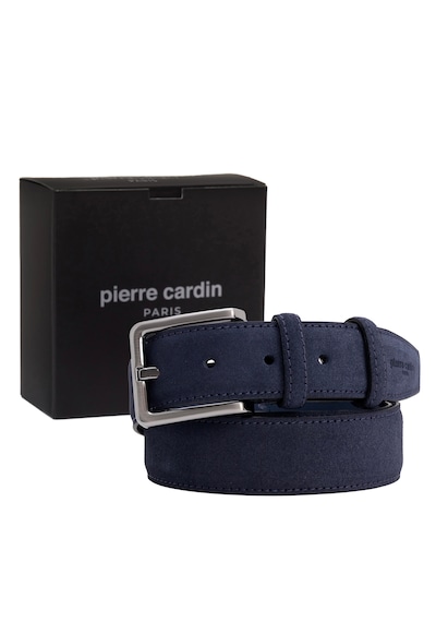 Pierre Cardin Suet Deri Erkek Kemer En 3,5 Cm Pc-1009 Lacivert - Suet