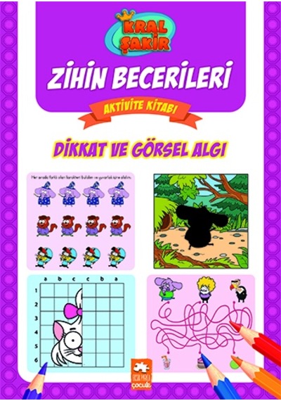Kral Şakir Zihin Becerileri Aktivite Kitabı N11.1481