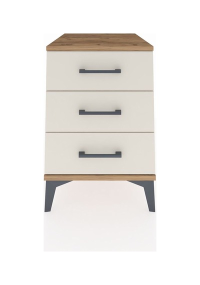 Kronos Komodin 3 Çekmeceli 44x59x64 Çam-aytaşı Çam