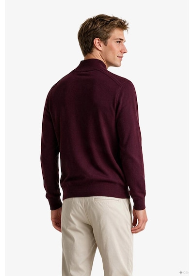 Nautica Erkek Kırmızı Regular Fit Triko-24206