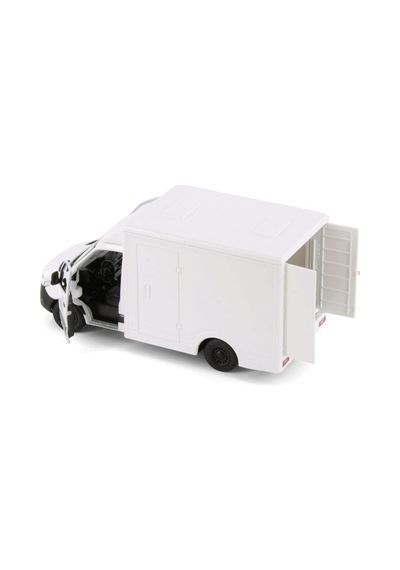 14 Cm Mercedes-benz Sprinter Metal Model Kamyonet - 1:48 Ölçek Çek Bırak Oyuncak Kargo Aracı
