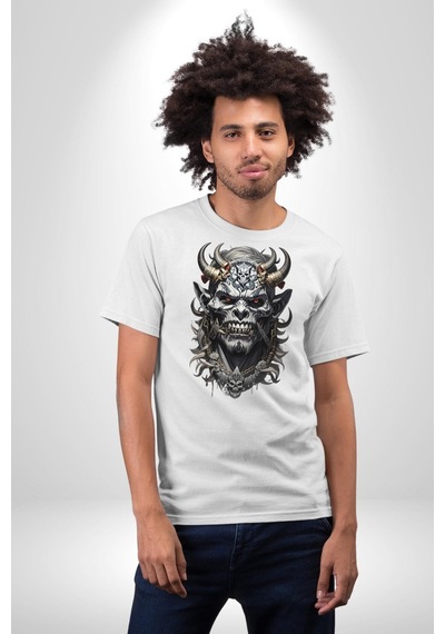 Dünyalar Savaşı Kahraman Unisex Unisex Beyaz Organik Baskılı T-shirt Penye Yüksek Kalite Beyaz