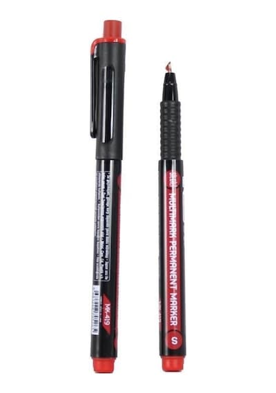 Mikro Mk419 Cd Kalemi Permanent S Kırmızı 12Li Paket