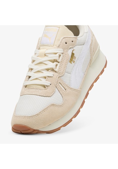 Puma Rx 737 Mesh Kadın Bej Spor Ayakkabıdüz401392