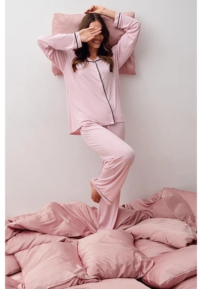 Artış Collection Artış 18207 Bayan Pijama Takımı Pudra