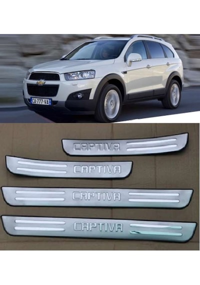 Chevrolet Captiva 2006 Sonrası Dış Kapı Eşiği Krom