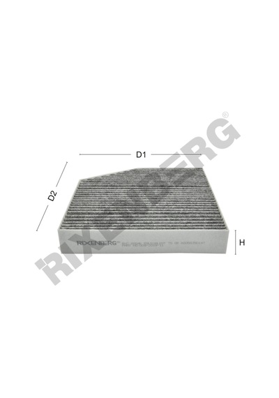 Mercedes Benz W205 C160-c180-c200 Polen Filtre Rxc6504k-a2058350147- Cuk26023