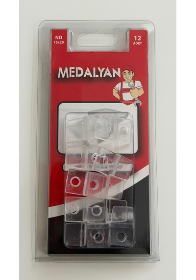 Medalyan Ayna Tırnağı Şeffaf