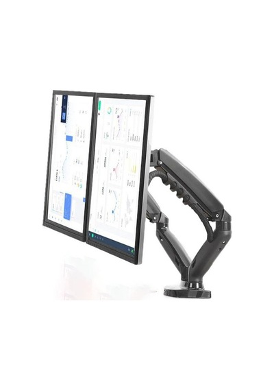 NB F160 Çift Kol Amortisörlü Monitör Tutucu 17-30" LCD LED Monitö