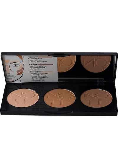 Note Cosmetique Perfecting Contouring Pudramsı Kontür Paleti - 02 Medium To Dark