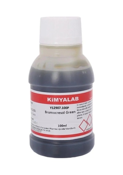 Bromkrezol Yeşili Çözelti - Bromocresol Green Solution 100 ML