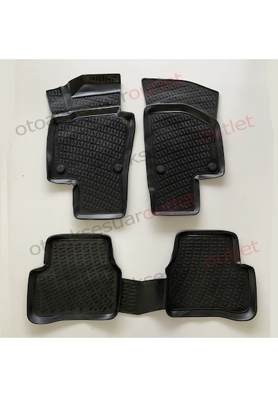 Rizline Volkswagen Tiguan 2007-2014 3D Havuzlu  Paspas