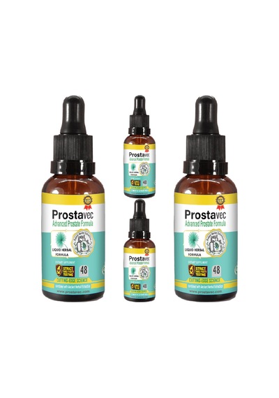 Prostavec Damla 30 Ml 4 Adet Prostatsağlığı, İdrardüzenleme Ve Rahatlamaiçin Bitkisellikit Takviye