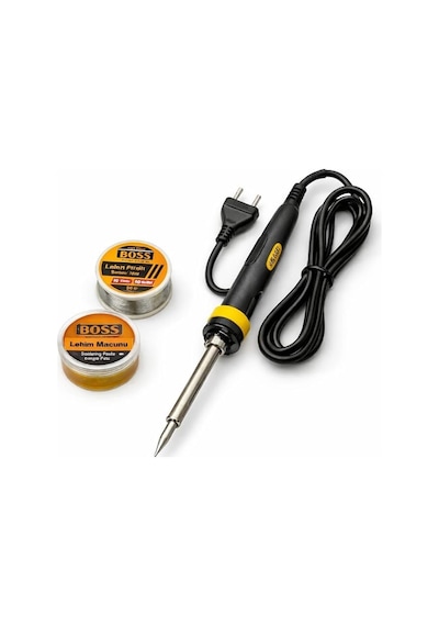 Vıvaluxe Bortepe Işıklı 60w Lehim Seti, Ma-a02 Havya, Lehim Teli Ve Lehim Macunu Dahil, Elektronik, Bilgisayar, Ev Ve Hobi Onarımları İçin