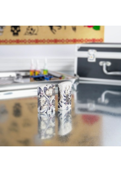 Zippo 49352 Tattoo Theme Design Çakmak