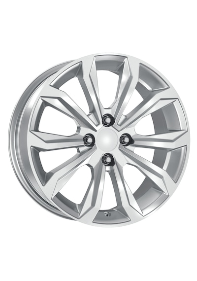 Renault Clio Uyumlu Jant Dy1487 7.5x17 4x100 Et-35 60.1 Silver 4 Adet