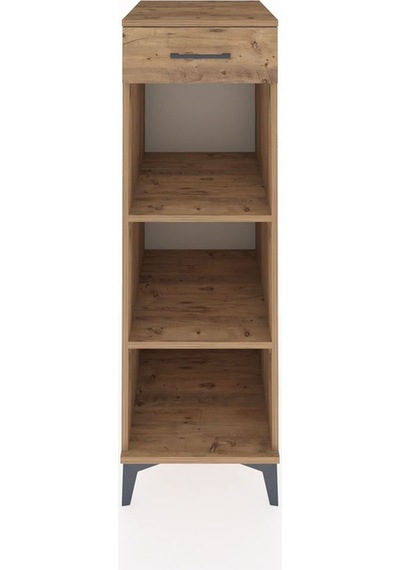 Kronos Dolap 2 Raflı Tek Çekmeceli 44x59x134 Çam-çam Atlas Çam
