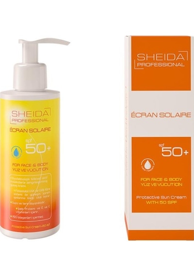 Sheida Ecran Solaire Güneş Kremi Spf 50+ 150 ML