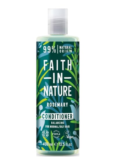 Faith in Nature %99 Doğal Biberiye  Normal & Yağlanmaya-Kepeğe Meyilli Saçlar İçin Saç Bakım Kremi 400 ML