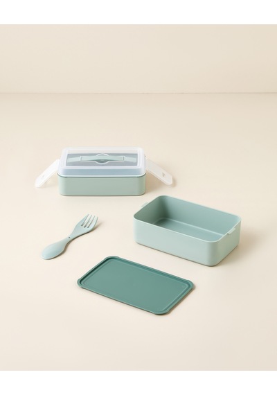 English Home Collotte 4 Parça Lunch Box Saklama Kabı 10,5x17 Cm Yeşil