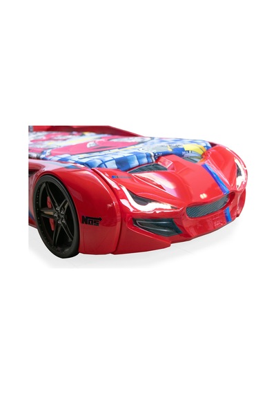 Arabalı Yatak, Mercedes Rüzgarlıklı Arabalı Yatak - Kırmızı + 1 Adet Comfort Yatak Arabalı Yatak, Mercedes Rüzgarlıklı Arabalı Yatak - Kırmızı + 1 Adet Comfort Yatak