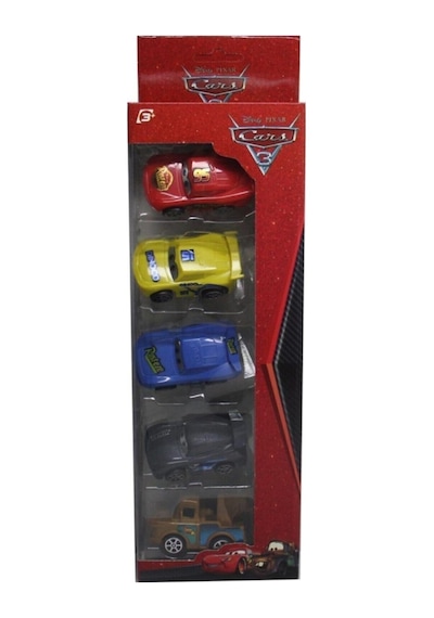 Oyuncak Cars Arabalar 5 Li Araç Seti Plastik