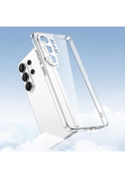 Samsung Galaxy S26 Ultra İle Uyumlu Kılıf Şeffaf Kamera Korumalı 3d