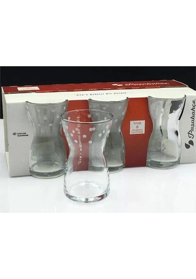 Paşabahçe 42991 Irmak Nokta Çay Bardağı 125cc 6 Lı