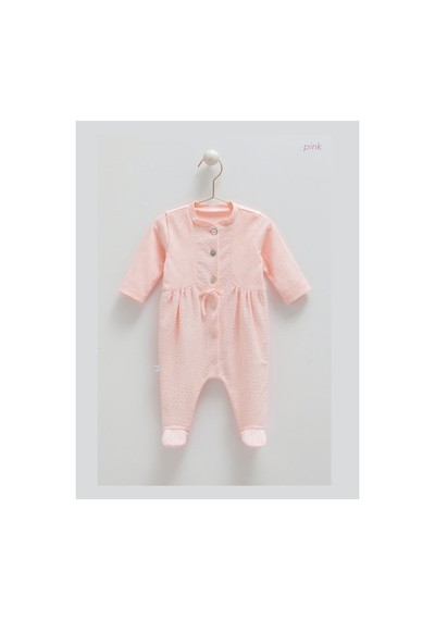 Caramell Barbosa Tine Lace Bebek Tulum Tk1888 0-1ay/1-3ay/3-6ay Pembe Pembe