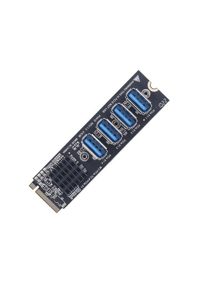 M2 Nvme Riser Çoğaltıcı Nvme 4 Port 1x Riser Çoğaltıcı M.2 Nvme Pci-exp Riser Çoğaltıcı