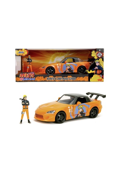 Jada Naruto 1:24 2001 Honda S2000 Araba Ve Naruto Figür Çok Renkli