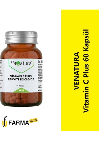 Venatura Vitamin C Plus 60 Kapsül 2 Adet