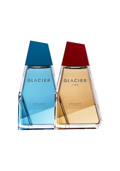 Oriflame Glacier Erkek Parfüm EDT 100 ML + Glacier Fire Erkek Parfüm EDT 100 ML