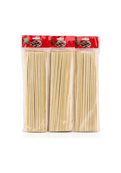 Enfa Ra-329 Ahşap Çöp Şiş 30 Cm - 46 Adet- 10'li Paket