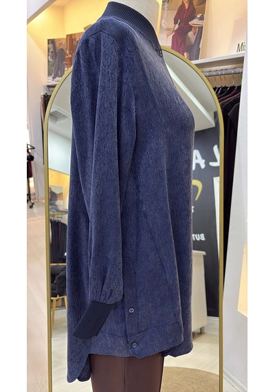 Invee İnvee Modal Kumaş Tunik 7254 Lacivert